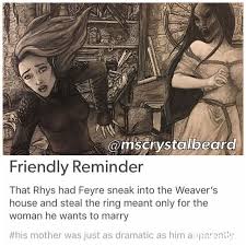 Daym Rhys Ur Mom Wants U To Have The Right Bride A Court Of Mist And Fury Sarah J Maas Sarah J Maas Books