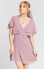 Leandra Dress Antique Rose Chiffon Show Me Your Mumu Tight Mini Dress Mini Dress Dresses