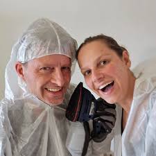 Sorry for the radio silence. We have been working hard renovating our house  this week. Going from yellow/white/brown to Coconut White/Pale  Stone/Thunderstorm. So exciting and we are almost done! 💪 A few