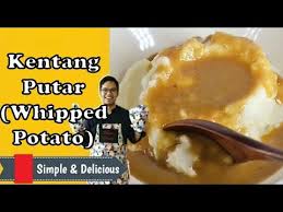 Masukkan kentang ke dalam periuk dan rebus dengan air yang secukupnya sehingga kentang tenggelam. Resepi Kentang Putar Whipped Potato Versi Khairulaming Jom Masak Youtube