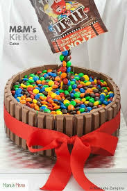 Gravity Defying M M S Kit Kat Cake Recipe Kit Kat Cake M M Cake Cake