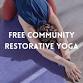 Community Restorative Yoga Class event image