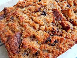 This rich dessert is made with chopped up glazed donuts and custard and served warm with whipped cream. Leftover Cake Bread Pudding Maryland Momma S Rambles