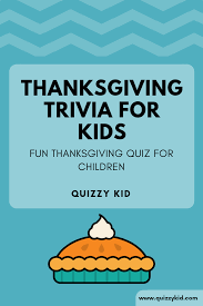 Here's an interesting piece of thanksgiving food trivia: Thanksgiving Trivia With Answers Quizzy Kid