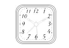 Uhr vorlage zum ausdrucken und selber basteln. Malvorlage Zifferblatt Coloring And Malvorlagan
