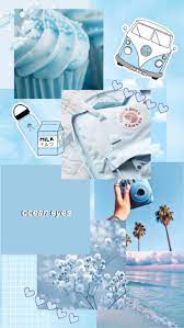 Blue Wallpaper Aesthetic In 2021 Blue Wallpapers Cute Patterns Wallpaper Iphone Wallpaper Girly