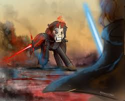 1624044 Artist Batonya12561 Crossover Kylo Ren Lightsaber Luke Skywalker Ponified Pony Safe Spoilers For My Little Pony Pictures Star Wars Art Pony
