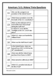 100 epic music quiz questions and answers. American U S History Trivia Questions Quiz 20 Questions With Answers