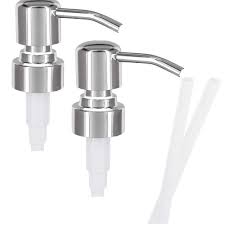 Maybe you would like to learn more about one of these? Christia Bella 2 Pcs Dispenser Pump Head Stainless Smooth Pump Replacement Soap Pump For Kitchen Bathroom Worktop Bottles Buy Online In Dominica At Dominica Desertcart Com Productid 152455662