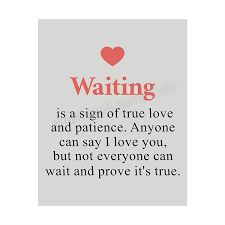Explore 129 true love quotes by authors including francois de la rochefoucauld, ellen g. Amazon Com Waiting A Sign Of True Love And Patience Inspirational Wall Art 8 X 10 Love Quotes Poster Print Ready To Frame Romantic Decor For Home Bedroom Office Studio Dorm Great Gift Reminder Handmade Products