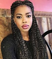 Micro braids hairstyles that give you a funky look; Amazing Micro Braids Hairstyles 12thblog
