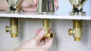 Check spelling or type a new query. Beelee Faucets How To Install The Three Holes Faucet Bl8039 3g Youtube