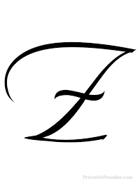 The typical rationale for learning how to write in cursive is that writing cursive makes writing easier and faster. Printable Cursive Letter Z Print Letter Z In Cursive Writing