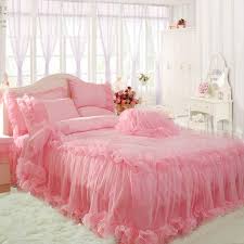 See more ideas about king bedroom sets, king bedroom, bedroom sets. Cotton Princess Korean Bedding Sets Queen King Lace Satin Bedding Bedskirt Blue Pink White Dot Girl Bedcover Bedroom Themes Glam Bedroom Hollywood Theme Decor