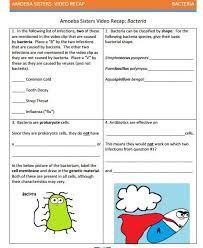 Bacteria Handout By Amoeba Sisters Visit Website To Download The Pdf Learning Science Handouts Middle School Lesson Plans