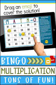 Multiplication Bingo Tons Of Fun For Your Zoom Meetings In 2021 Multiplication Facts Sum Math Fun Elementary Math Classroom