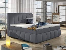 Cabeceros y camas para tu dormitorio. Cama Matrimonial Con Cabecero Y Base Acolchados 180 X 200 Cm Diseno Moderno Ana Don Baraton Tienda De Sofas Colchones Y Muebles