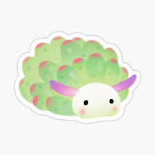 These tiny creatures get their energy from the sunlight, by eating algae which are then absorbed by their bodies. Sea Sheep Stickers Redbubble