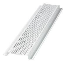 Amerimax Home Products 22 5 In X 1 5 In Rectangular Black Weather Resistant Pvc Soffit Vent Accuvent The Home Depot Shed House Plans Vented House On The Rock