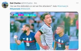Germany just won a corner, but leroy sane's corner landed 25 metres beyond the goal, nowhere near a teammate. Euro 2020 Best Memes And Reactions To France Beating Germany With Hummels Own Goal And Pogba S Masterclass