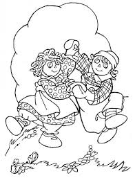 Raggedy Ann And Andy Raggedy Ann And Andy Vintage Coloring Books Coloring Pages