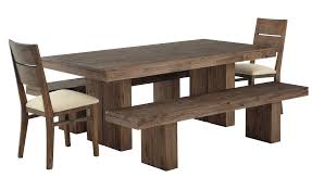 Barker and stonehouse wooden dining table with bench and x3 chairs rustic vgc. Dining Table With Bench Seating Furniture Tree