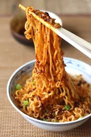 Image result for Korean Spicy Hot Pepper Noodles