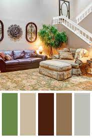 Use accent chairs, window panels, or colorful pillows in cooler tones to add calming color to a space anchored by a brown sofa. 14 Living Room Color Schemes With Brown Leather Furniture Home Decor Bliss