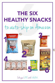 Learn Which Healthy Snacks From Amazon To Buy And Avoid Processed Foods Learn A Personal Trainers Amazon Subscribe And Save Prod Snacks Healthy Snacks Healthy