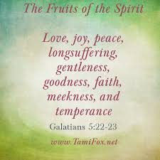 It is never the result of willing, but always a growth. Fruits Of The Spirit Gentleness