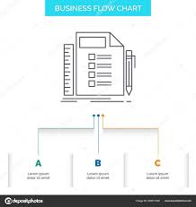 Business List Plan Planning Task Business Flow Chart Design