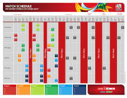 Fifa Women S World Cup Canada 2015 Schedule Fifa Women S World Cup Fifa World Cup