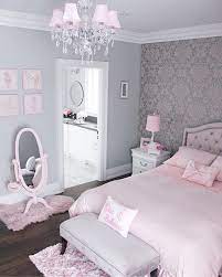 The grey color with a tinge of blue works perfectly, making the room almost look as though it's under the sea. A Pink Grey Luxe Girl S Bedroom Decor For Kids