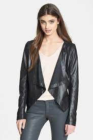New Trouve Cascade Black Leather Jacket Size Xs Msrp 298 Fashion Clothing Shoes Accessories Wome Leather Jacket Leather Blazer Women Leather Jacket Style