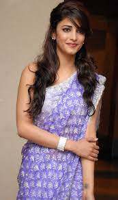 Nice Pretty Soft Curls Hair Style On Saree Saree Hairstyles Indian Hairstyles