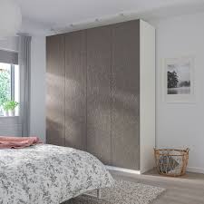Ikea Pax Wardrobe White Flornes Dark Gray Pax Kleiderschrank Kleiderschrank Weiss Ikea Pax Kleiderschrank