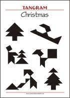 See more ideas about tangram, tangram puzzles, tangram patterns. Tangram Christmas Worksheets With Solutions Try To Solve The Puzzle Shapes Tangram Patterns Tangram Printable Tangram