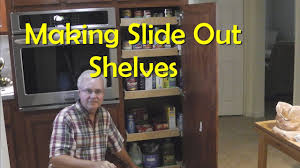 making and installing kitchen pantry