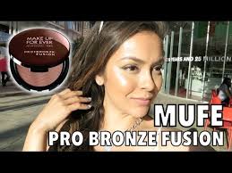 makeup forever pro bronze fusion review