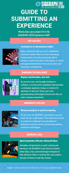 Give examples of positive things you have heard about them and say you want to be associated with a reputable brand. Experience Hall Where Does Your Project Fit Acm Siggraph Blog