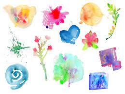 With your text in place, change the color to transparent. How To Create Vector Watercolor Texture And Elements In Adobe Illustrator Graphicmama Blog