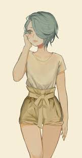 59 Trendy Hair Drawing Short Girl How To Draw Hair Short Hair Drawing Art Girl