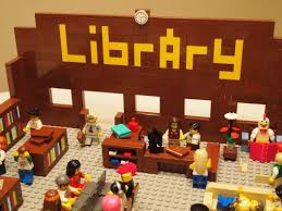 The Library In Lego Form Aka The Absolute Last Post I Will Write About Lego Librarians Lego Library Lego Bookstore