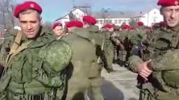 Image of Chechen soldiers