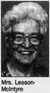 Mary Lucille Pendleton Leeson (1922-2000)