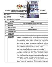 May 09, 2010 · petua mendidik anak menjadi insan positif karya dato dr fadzilah kamsah menjadi buku ulasan saya minggu ini. Petua Mendidik Anak Menjadi Insan Positif Doc Borang Program Pemerkasaan Budaya Amalan Membaca Buku Kalangan Guru Pelatih Ipg Kampus Temenggong Course Hero