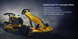 Shop over 70,000 products + 1,500 of the best brands. Xiaomi Ninebot Go Kart Pro Pro Version With 32 Mph