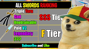 It will automatically bring all enemies to you +mastery autofarm (fruit, sword, fighting style, gun) will get enemies really low and switch to whatever weapon you want, and kill them, gaining. New Ranking All Swords In Blox Fruits Youtube