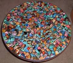 Tables Mosaic Tiles Diy Mosaic Tile Table Mosaic Designs
