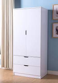 K16009 Wardrobe Can Accommodate Any Bedroom Or Any Space That Requires More Storage You Wi Wardrobe Armoire Wooden Storage Cabinet Bedroom Organization Closet